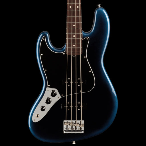 Fender American Professional II Jazz Bass Left-Hand Rosewood Fingerboard Dark Night With Case