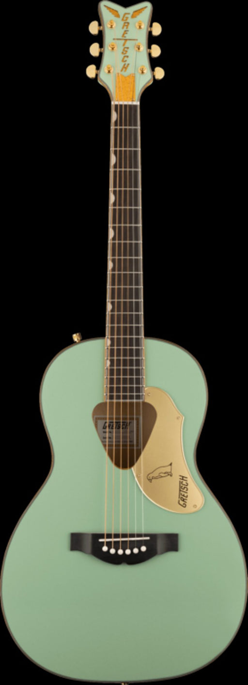 Gretsch G5021E Rancher™ Penguin™ Parlor Acoustic/Electric, Mint Metallic Acoustic Guitars