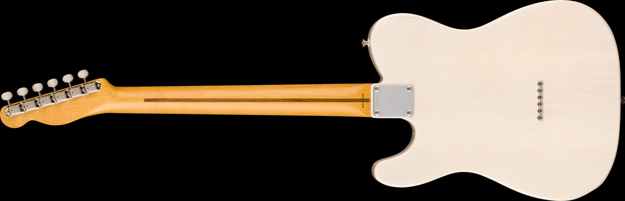 Fender JV Modified '50s Telecaster®, Maple Fingerboard, White Blonde Electric Guitars