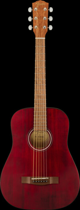 Fender FA-15 3/4 Scale Steel with Gig Bag Walnut Fingerboard Red