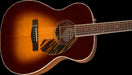 Fender PO-220E Orchestra, Ovangkol Fingerboard, 3-Tone Vintage Sunburst Acoustic Guitars