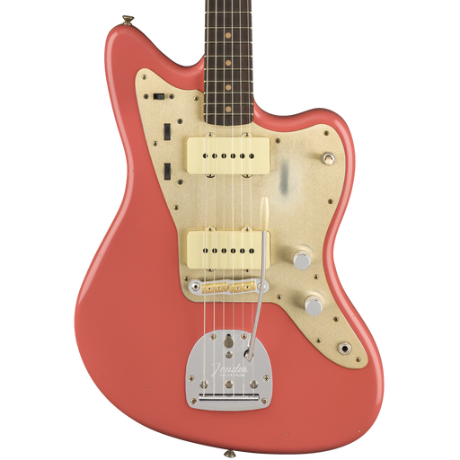 Fender Custom Shop 1959 Jazzmaster Journeyman Relic Super Faded Aged Fiesta Red Electric Guitar