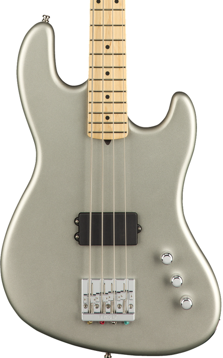 Fender Flea Signature Active Jazz Bass With Hard Case - Inca Silver