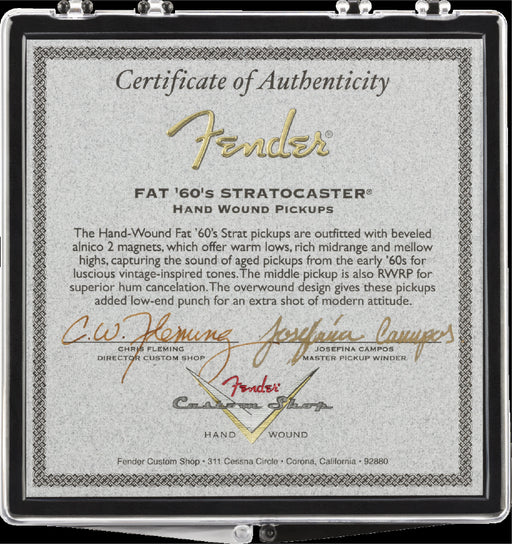 Fender custom shop fat 60's pickups cheap