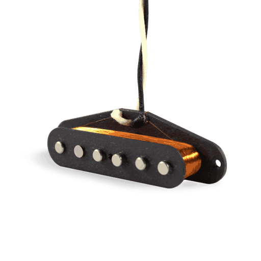 Lindy Fralin Vintage Hot Stratocaster Hybrid Stagger Parchment Cover Pickup Set