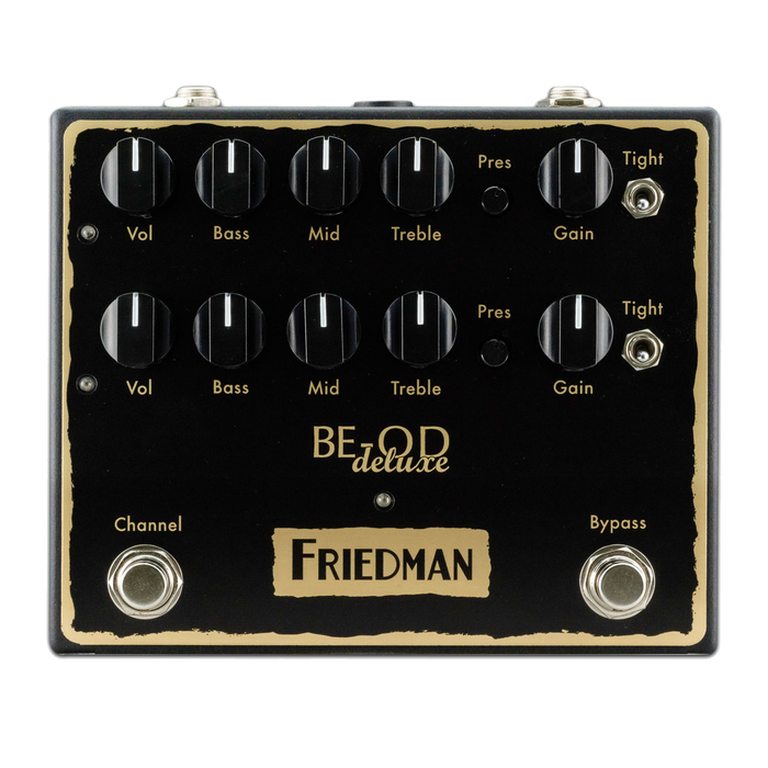 Friedman BE-OD Deluxe Dual Overdrive Guitar Effect Pedal