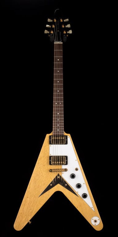 Pre-Owned 2003 Hamer Vector Korina "Flying V" Natural with OHSC