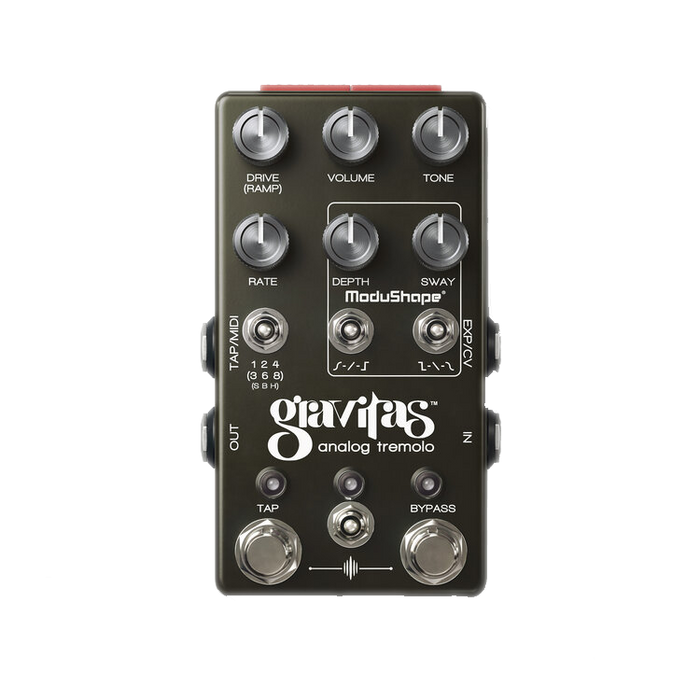 bliss pedals Chase Bliss Audio Gravitas Analog Tremolo Guitar Effect Pedal — Truetone Music