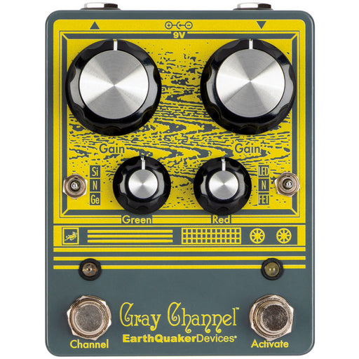 Earthquaker Devices Gray Channel V2 Overdrive Pedal