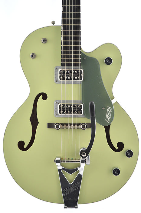 DISC - Gretsch G6118T Anniversary Rosewood Fingerboard Two-Tone Smoke Green with Bigsby