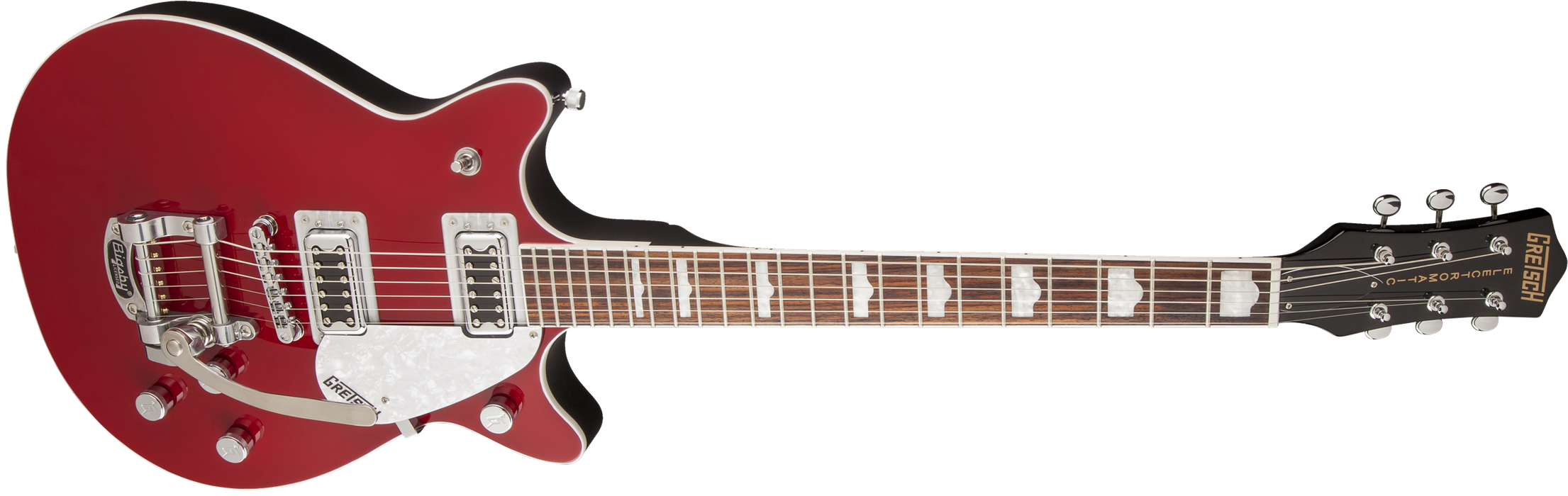 DISC - Gretsch G5441T Electromatic Double Jet with Bigsby - Firebird Red