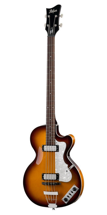 Hofner Ignition Club Bass - Trans Black - HI-CB-BK-O