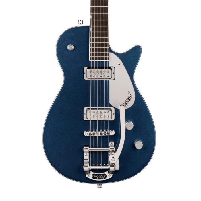 Gretsch G5260T Electromatic® Jet™ Baritone with Bigsby®, Laurel Fingerboard, Midnight Sapphire Electric Guitars