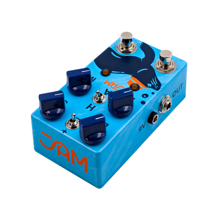 harmonic pedal guitar JAM Pedals Harmonious Monk Harmonic Tremolo Guitar Effect Pedal — Truetone Music