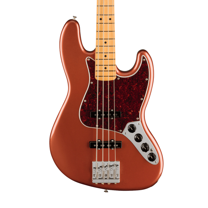 Fender Player Plus Jazz Bass Aged Candy Apple Red With Gig Bag