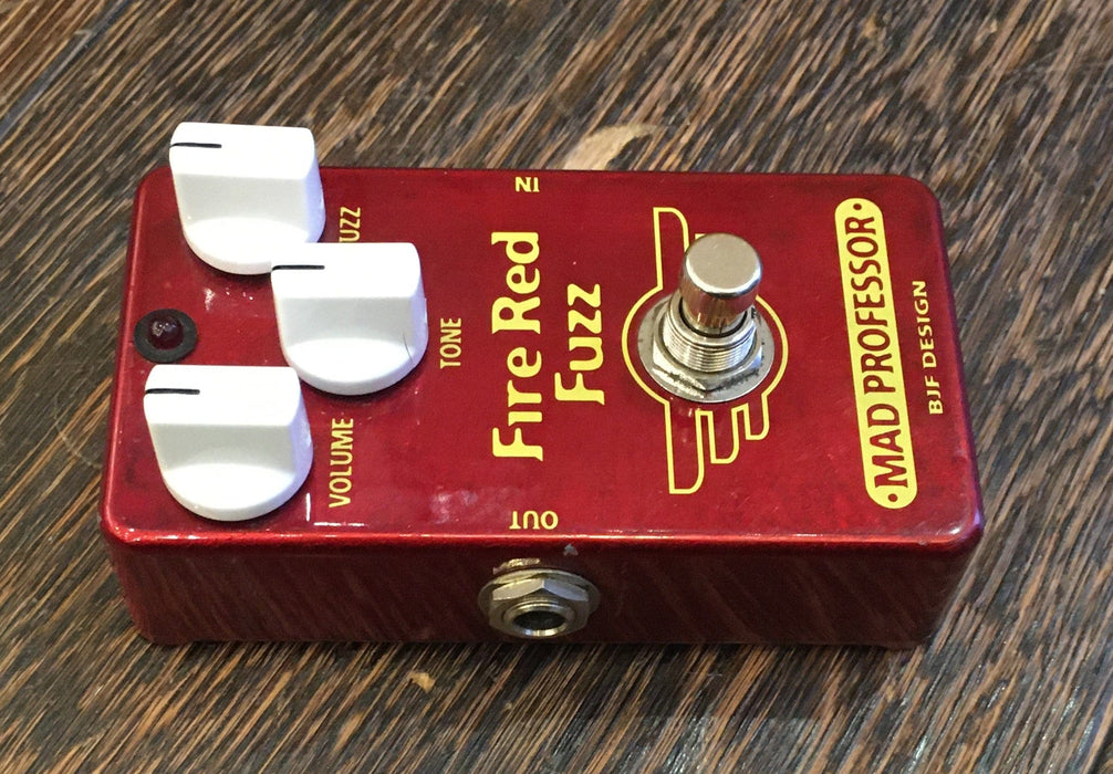 Used Mad Professor Fire Red Fuzz Guitar Effect Pedal