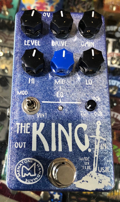 Menatone The King Overdrive Guitar Effect Pedal Small