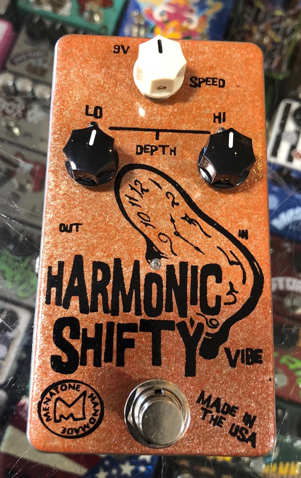 harmonic pedal Menatone Harmonic Shifty Vibe Guitar Effect Pedal — Truetone Music