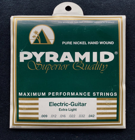 Pyramid Pure Nickel Hand Wound Extra Light (09-42) Electric Guitar Strings