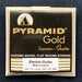 Pyramid Gold Chrome Nickel Flat wound Medium Special (11-50) Electric Guitar Strings