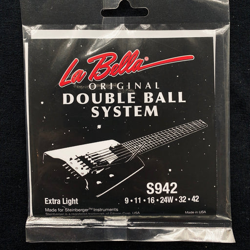 La Bella S942 Original Double-Ball System Extra Light 9-42 Electric Guitar Strings