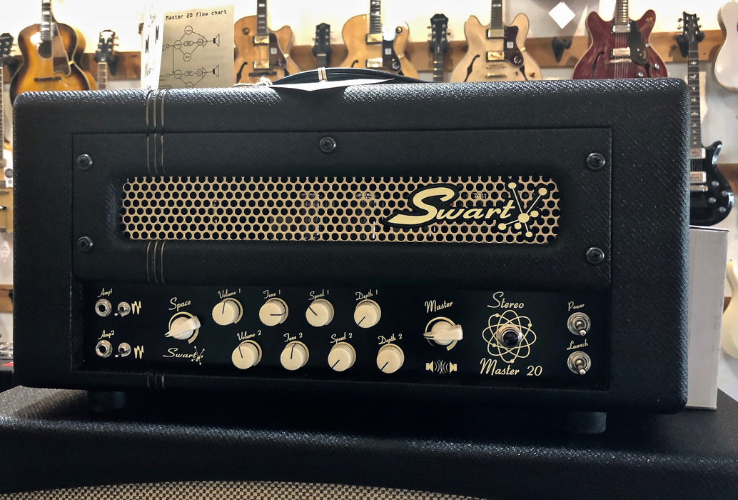 Swart Stereo Master 20 Dark Tweed Guitar Amp Head — Truetone Music