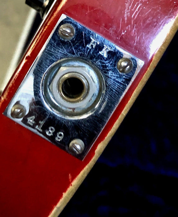 Vintage '66 Rickenbacker 345 Fireglo Semi Hollow Electric Guitar With OHSC