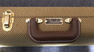 Used Fender Deluxe Hardshell Stratocaster Telecaster Case Tweed USA Made G&G Case