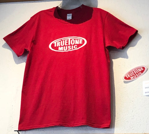 Truetone Music Softstyle T-Shirt Cherry Red - Small - 64000