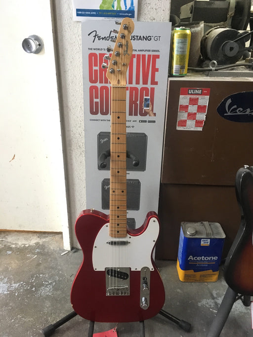 Used Fender Made in Japan Telecaster Electric Guitar Candy Apple Red With Bag
