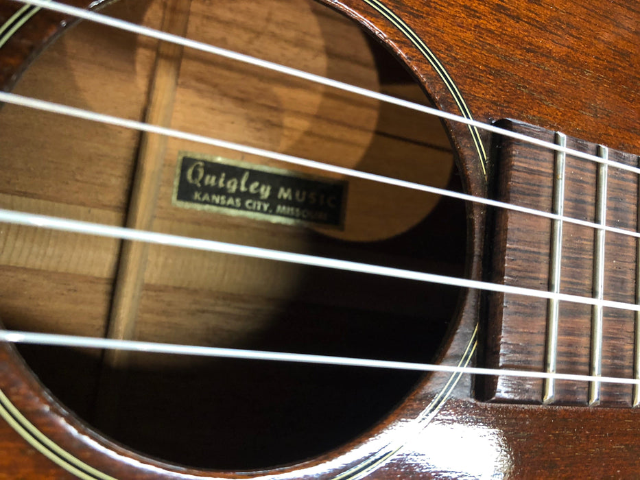 Vintage 1960's Martin Style 51 Baritone Ukulele with Hard Uke Case