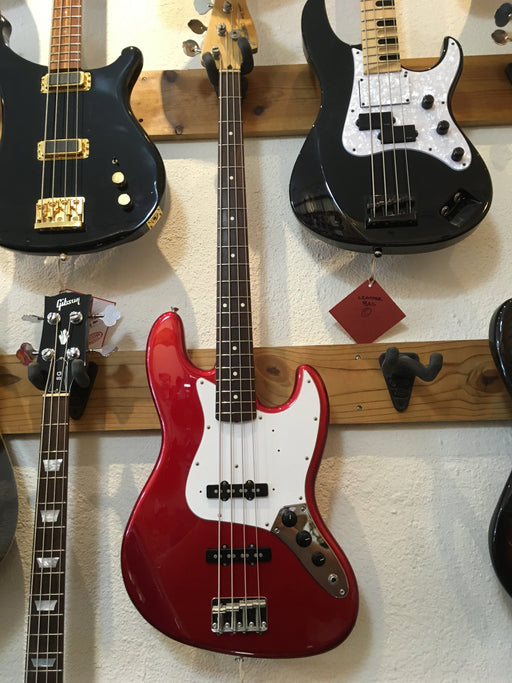 Used Fender Made in Japan Jazz Bass Rosewood Fingerboard Candy Apple Red With Bag