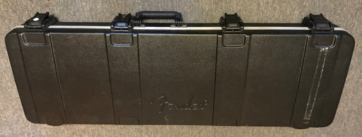 Used Fender American Standard Jazz Bass Black TSA Black Molded Plastic Bass Case