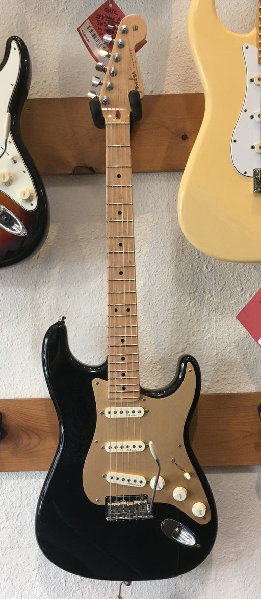 Used Fender Custom Shop 50s Strat Birds Eye Maple Neck - Black With Case