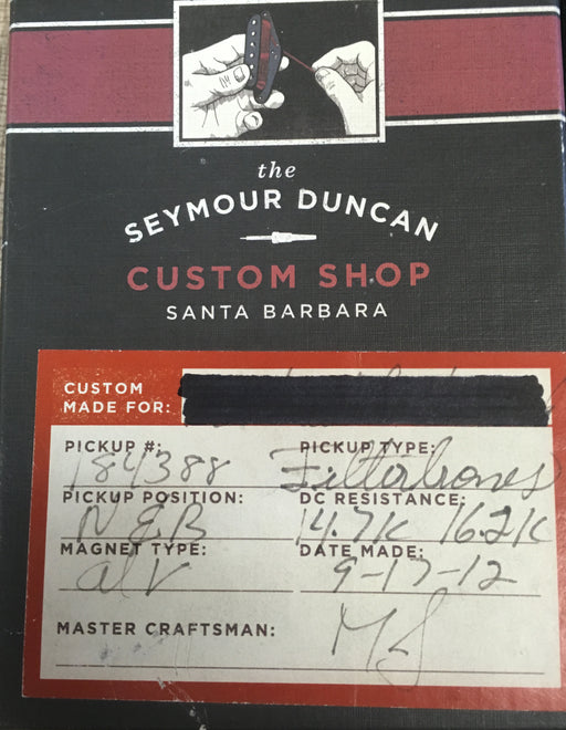 Seymour Duncan Custom Shop Filtertrons Set Gold - 184388