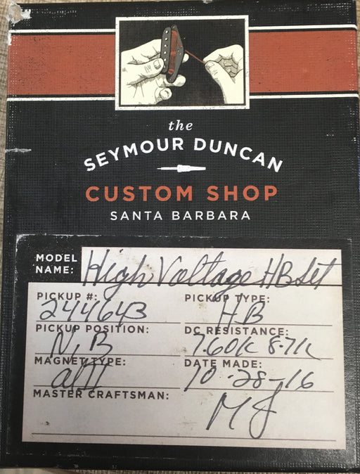 Seymour Duncan Custom Shop Filtertrons Set Gold - 184388