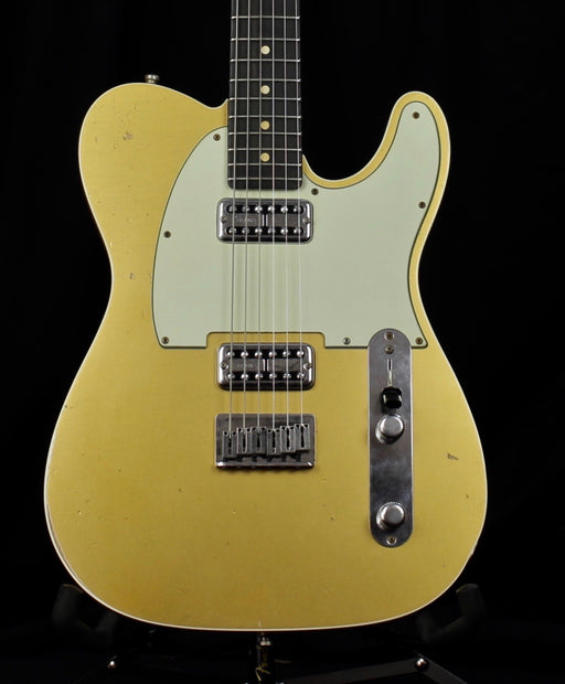Pre Owned 2013 Fender Custom Shop Double TV Jones Relic Telecaster Gold Top OHSC & C of A