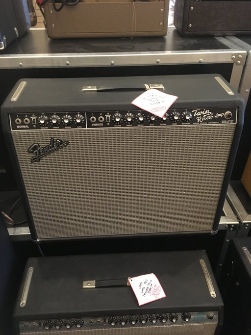 Used Fender '65 Twin Reverb Reissue 2x12" Tube Guitar Amplifier Combo