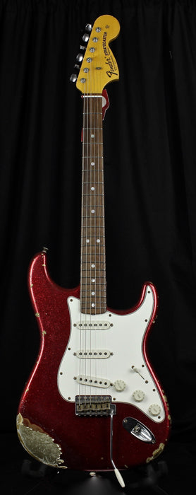 Fender Custom Shop '68 Heavy Relic Stratocaster Ash Body Red Sparkle