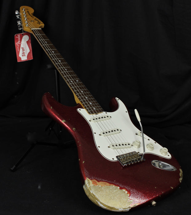 Fender Custom Shop '68 Heavy Relic Stratocaster Ash Body Red Sparkle