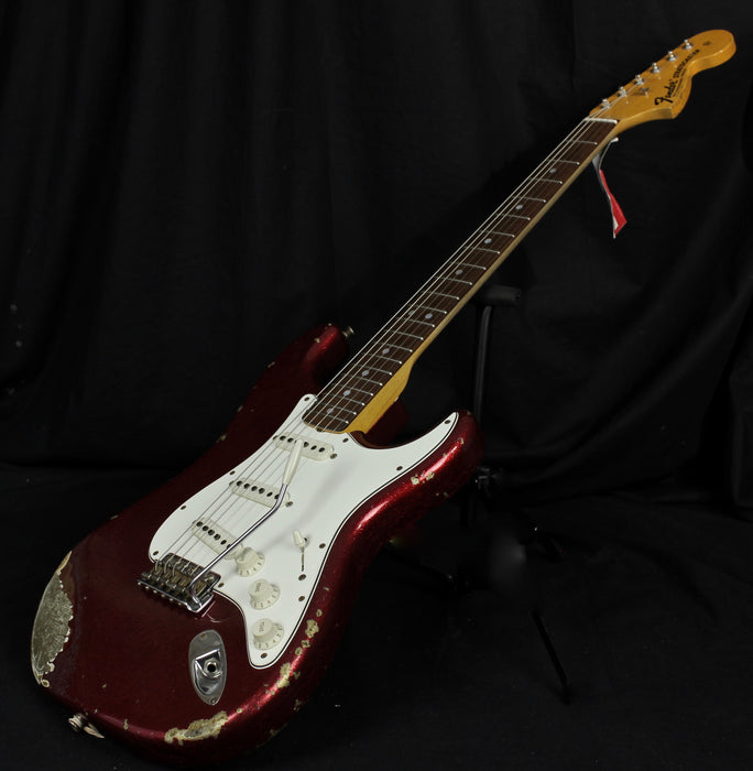 Fender Custom Shop '68 Heavy Relic Stratocaster Ash Body Red Sparkle