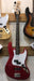 Used Fender Made In Japan PJ Bass Candy Apple Red With Bag