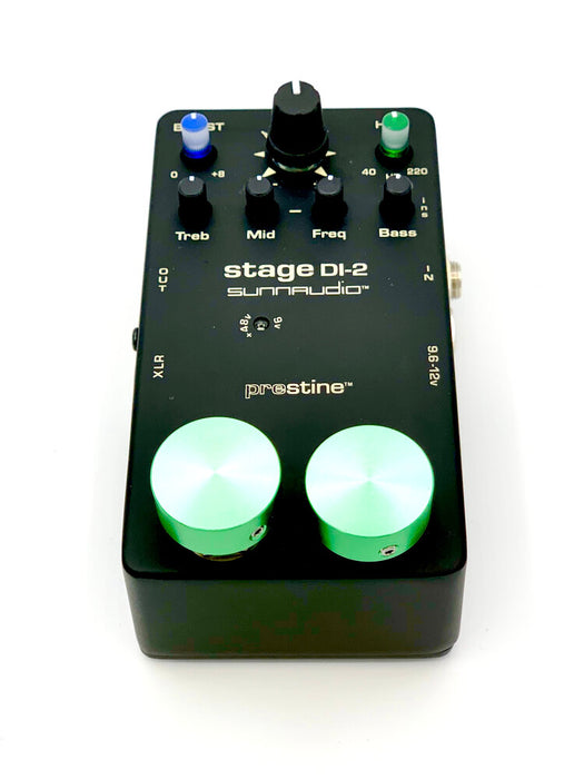 Sunn Audio Stage DI-2 Prestine Preamp/EQ/DI Pedal
