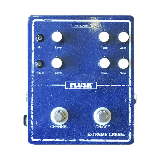 Used Fuchs Plush Extreme Cream Overdrive Guitar Effect Pedal