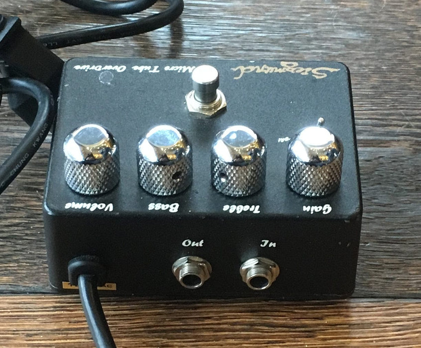 Used Siegmund Micro Tube Overdrive Guitar Effect Pedal With Box