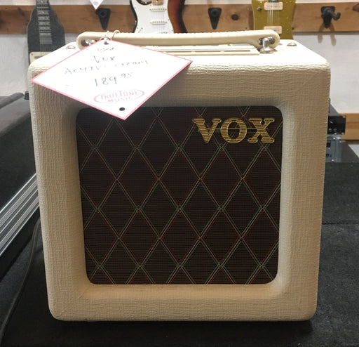 Used Vox AC4TV Cream Guitar Amplifier Combo