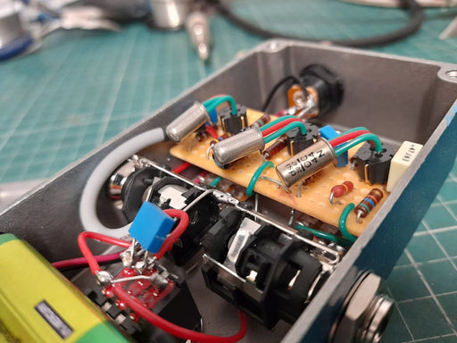 British Pedal Company Compact Series Zonk Machine Authentic Fuzz Guitar Pedal