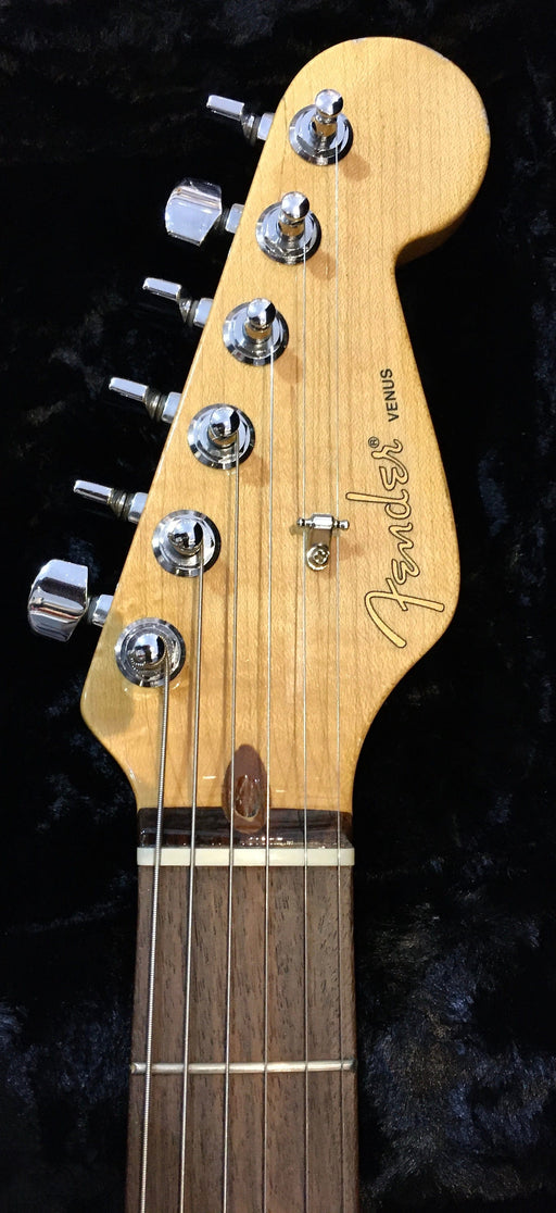 Used Fender Custom Shop Venus Black Electric Guitar Owned/Payed by Courtney Love