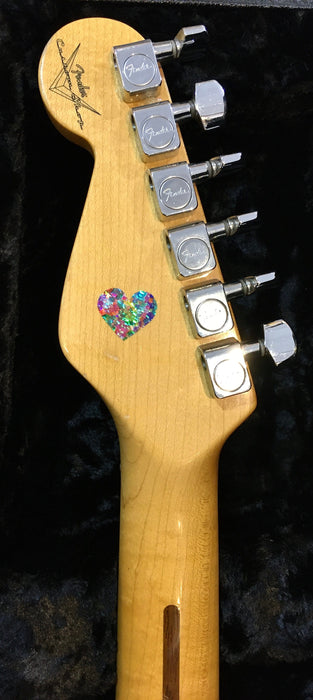 Used Fender Custom Shop Venus Black Electric Guitar Owned/Payed by Courtney Love