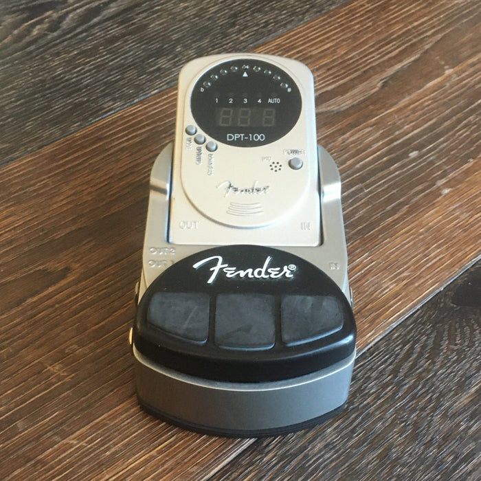 fender tuner pedal Used Fender DPT-100 Detachable Tuner Pedal — Truetone Music
